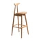 Wohlert Bar Stool  option Natural Oak