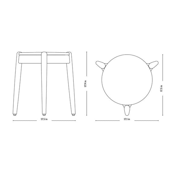 Wohlert Louisiana Stool
