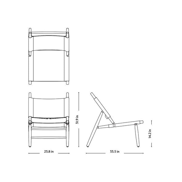 Wohlert Triangle Dining Chair
