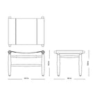 Wohlert Triangle Ottoman