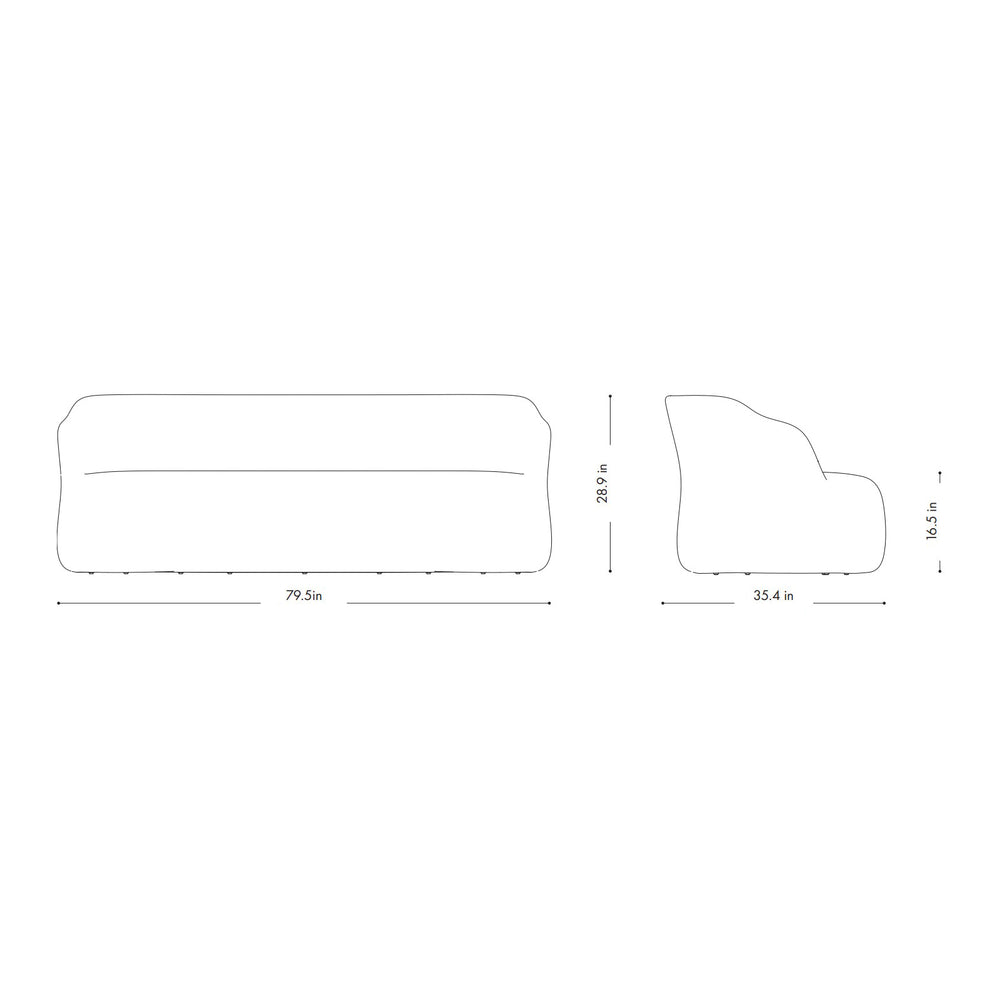 Ynez Two-Seater Sofa
