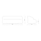 Ynez Two-Seater Sofa