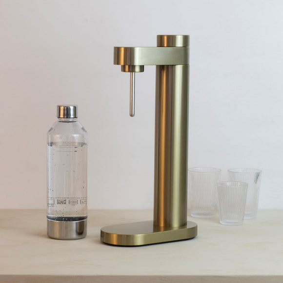 Bottiglia In Acciaio Inox Per Gasatore Stelton Brus - Capacità 1,15 Litri, Senza BPA, Ricambio Originale