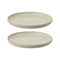 Emma Dinner Plate (Set of 4)  option Grey