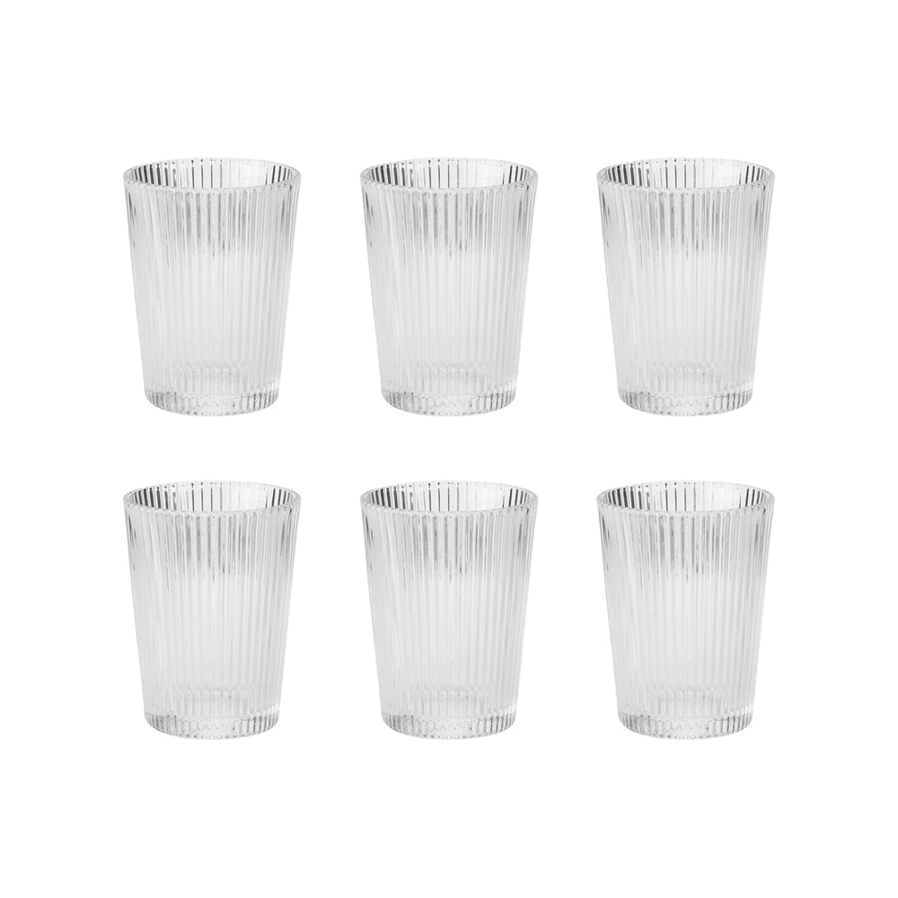 Pilastro Drinking Glass (Set of 12)