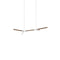 Bough Double Pendant Light  option Brushed Nickel