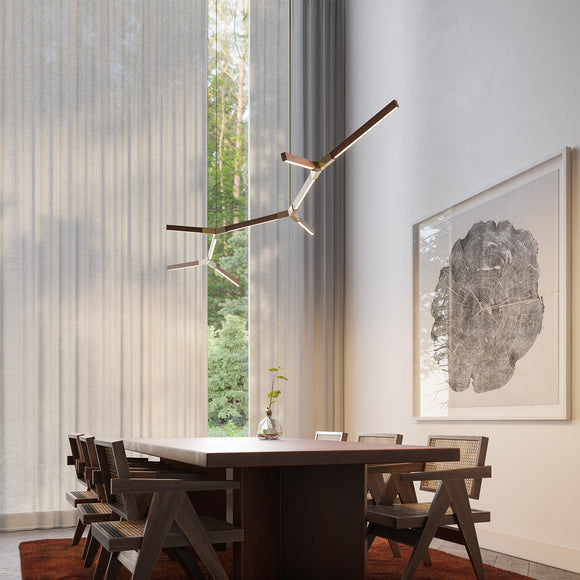 Branching pendant light hotsell