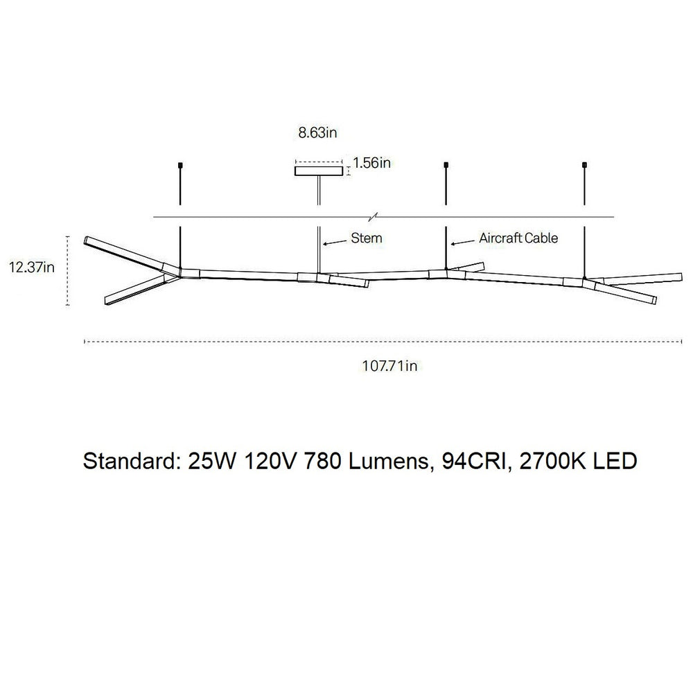 Branching Bough Pendant Light