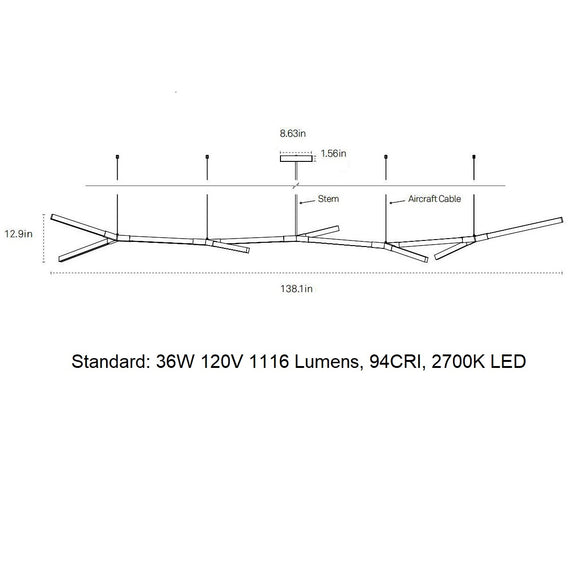 Branching Bough Pendant Light