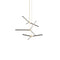 Multiple Bough Pendant Light  option Brushed Brass
