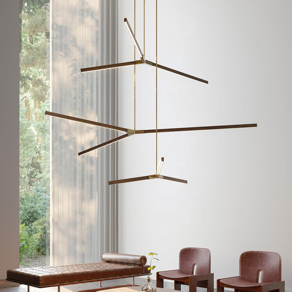 Multiple Bough Pendant Light