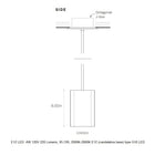 Pillar LED Pendant Light