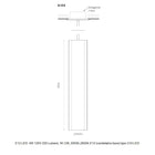 Pillar LED Pendant Light