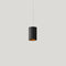 Pillar LED Pendant Light  option Black Wood / White Metal