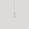 Pillar LED Pendant Light  option White Wood / Brushed Nickel Metal