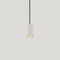 Pillar LED Pendant Light  option White Wood / Matte Black Metal