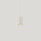 Pillar LED Pendant Light  option White Wood / White Metal