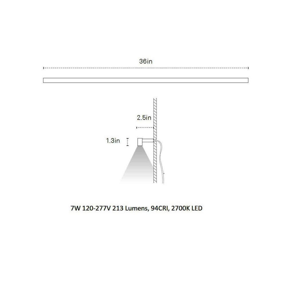 Ray Wall Sconce Uplight/Downlight