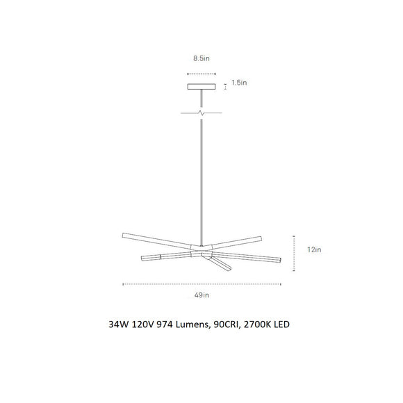 Skybang Pendant Light