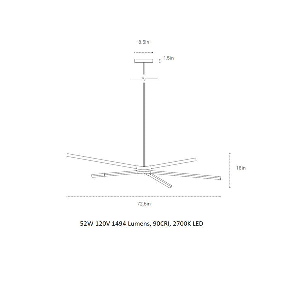 Skybang Pendant Light