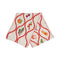Still Life Embroidered Ribbon Runner  option Red