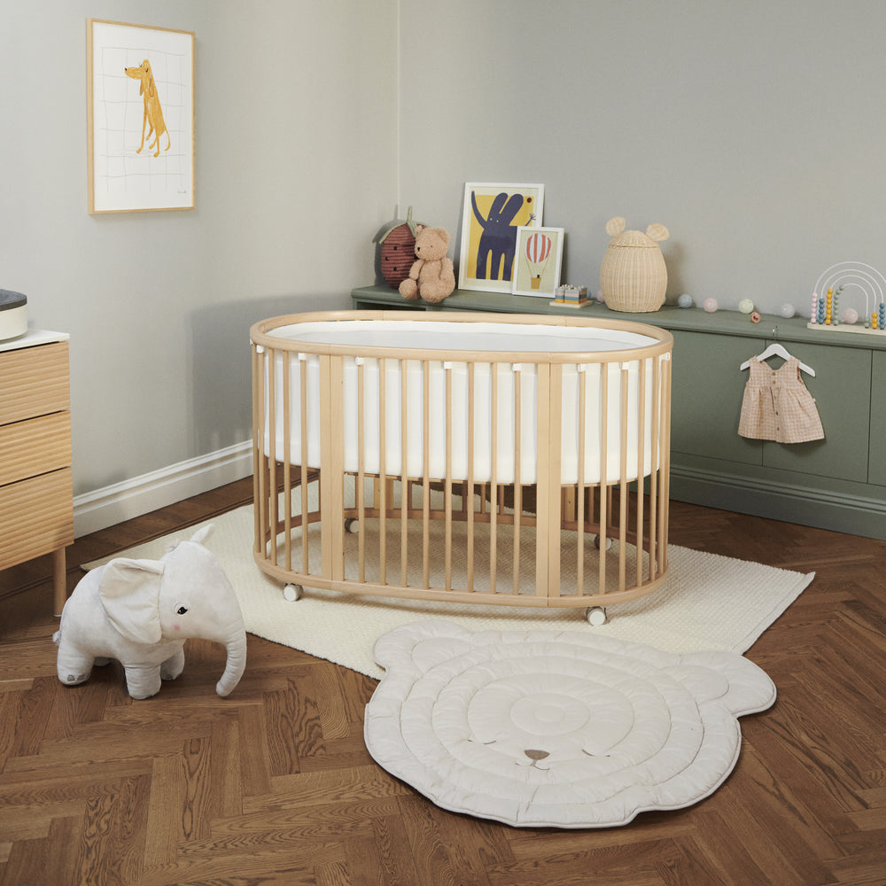 stokke sleepi oval crib Stokke Sleepi Crib Bed V3