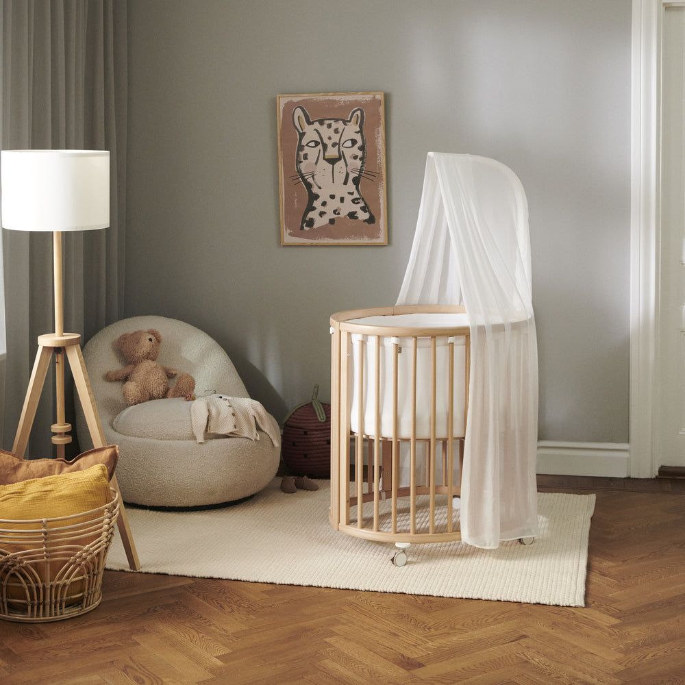 stokke crib nursery Stokke Sleepi Mini Crib Bundle with Mattress V3