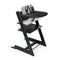 Tripp Trapp High Chair 2 Complete  option Black with Anthracite V2 / Black