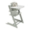 Tripp Trapp High Chair 2 Complete  option Glacier Green with Glacier Green V2 / White