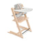 Tripp Trapp High Chair 2 Complete  option Natural with Anthracite V2 / White