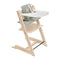 Tripp Trapp High Chair 2 Complete  option Natural with Glacier Green V2 / White