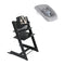 Tripp Trapp High Chair and Newborn Set  option Black / Grey