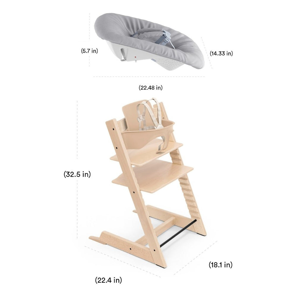 Stokke Tripp Trapp High Chair and Newborn Set