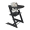 Tripp Trapp High Chair 2 Complete  option Black with Nordic Grey V2