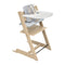 Tripp Trapp High Chair 2 Complete  option Oak Natural with Nordic Blue V2