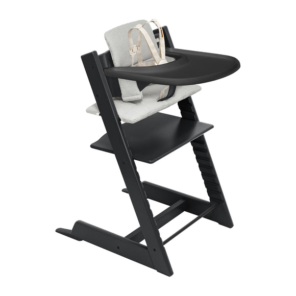 Tripp Trapp High Chair and Newborn Set with Tray