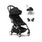 Yoyo 3 Stroller Bundle with Newborn and Car Seat Adaptor  option Black on Black