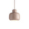 Stone Pendant Light  option Dusty Rose