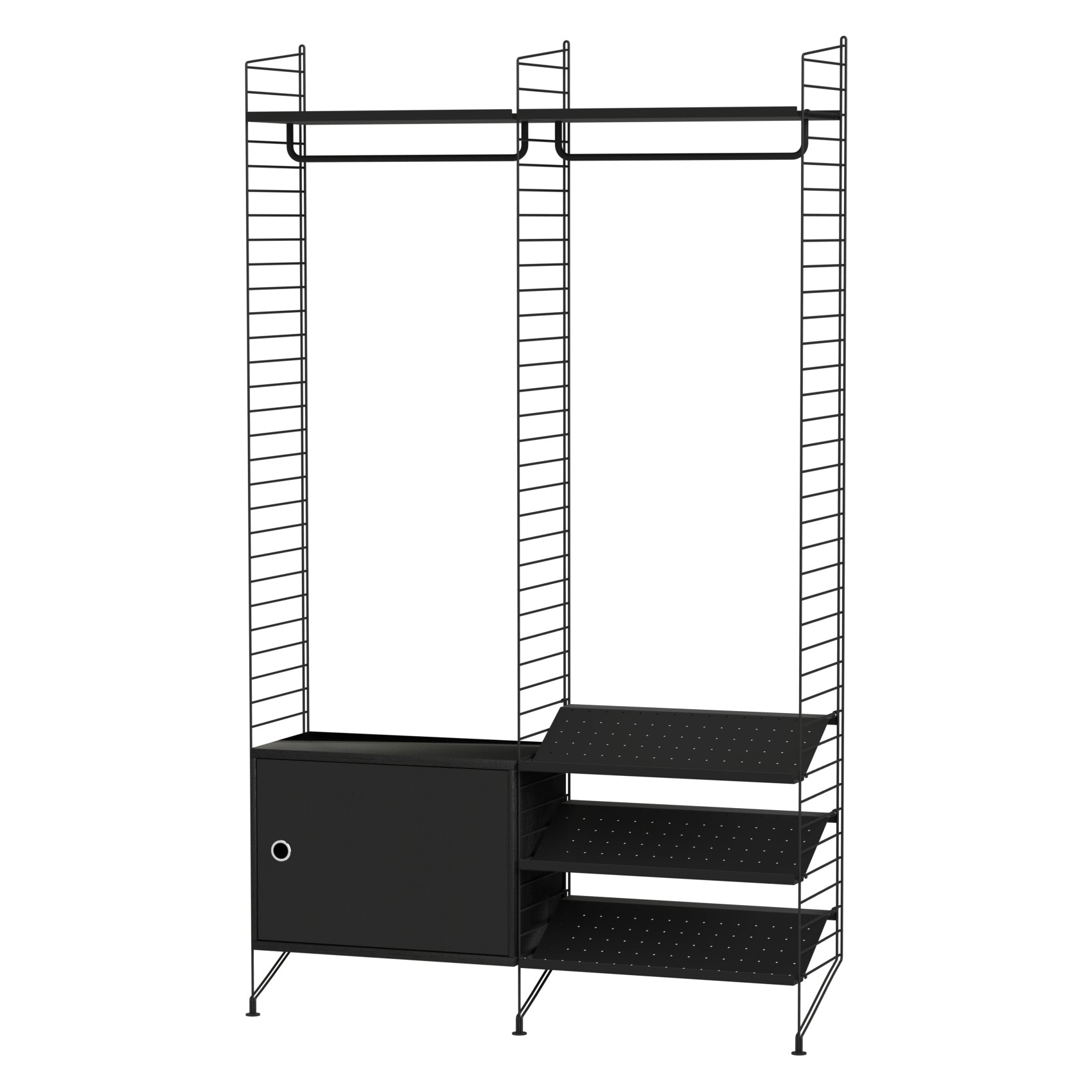 String Furniture Hallway Shelving Unit - 2Modern