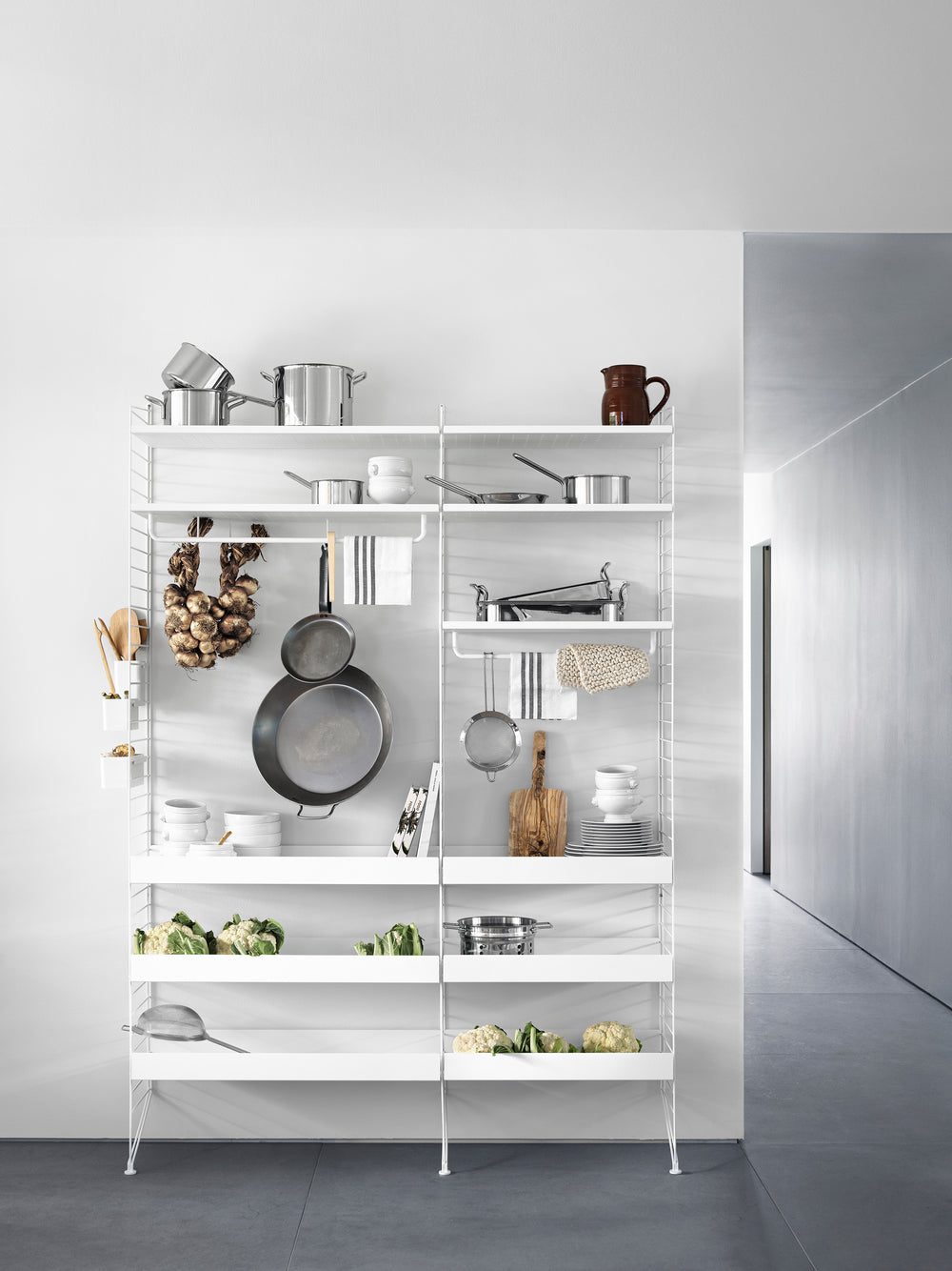Hallway Shelving Unit