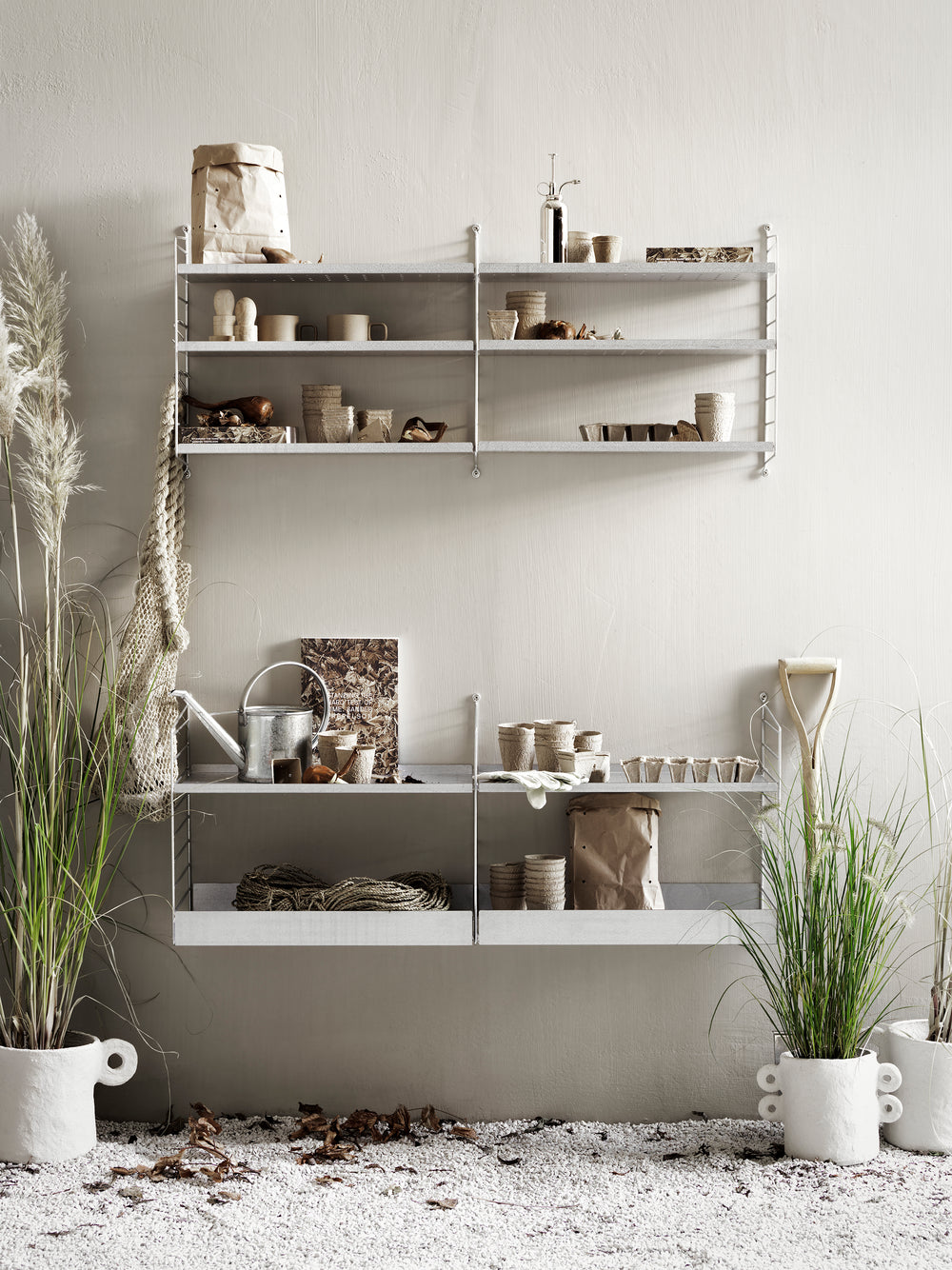 Single Outdoor Shelving Unit