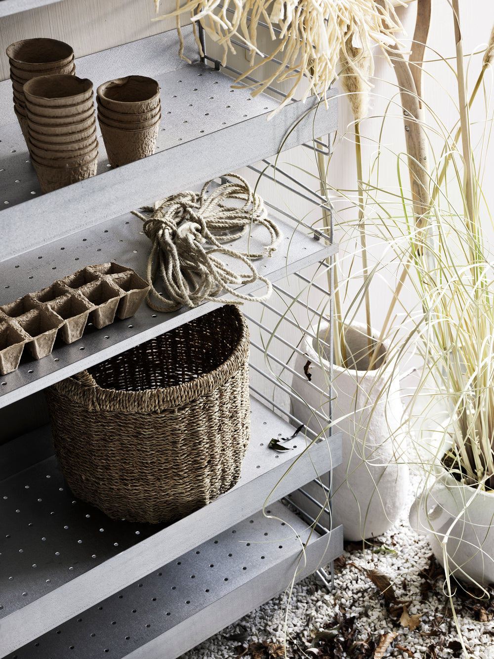 Single Outdoor Shelving Unit