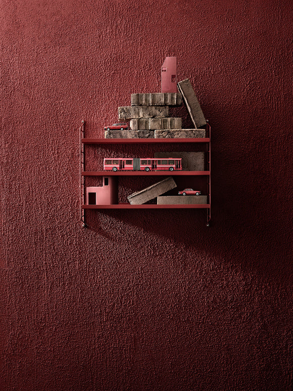 String Pocket Shelving Unit