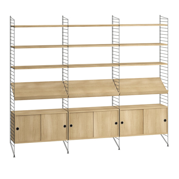 Vertical Wall Cabinet Shelving Unit V1