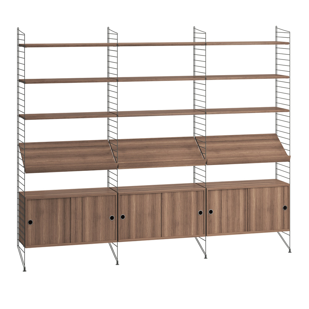 Vertical Wall Cabinet Shelving Unit V1