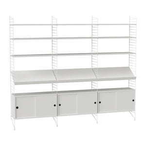 Vertical Wall Cabinet Shelving Unit V1