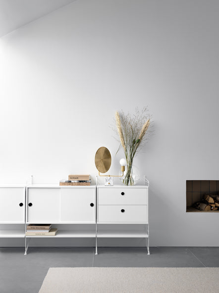 Vertical Wall Cabinet Shelving Unit V2
