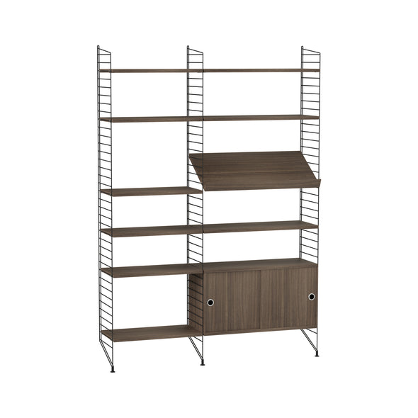 Vertical Wall Cabinet Shelving Unit V3