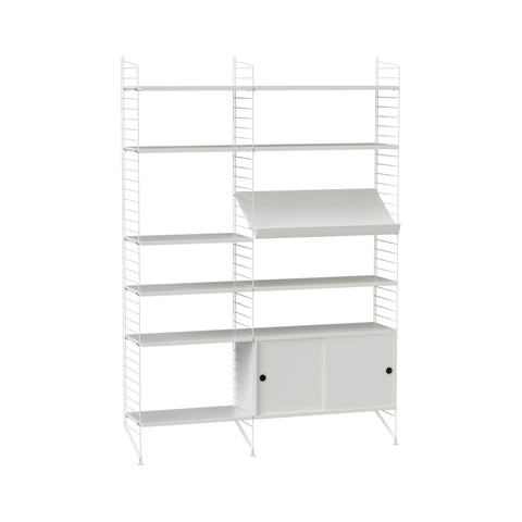 Vertical Wall Cabinet Shelving Unit V3