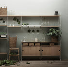 Vertical Wall Cabinet Shelving Unit V3